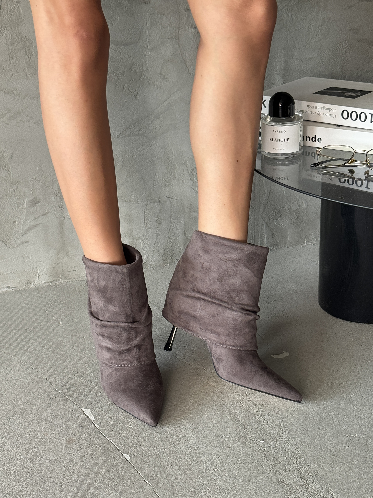 Ботильоны женские текстиль