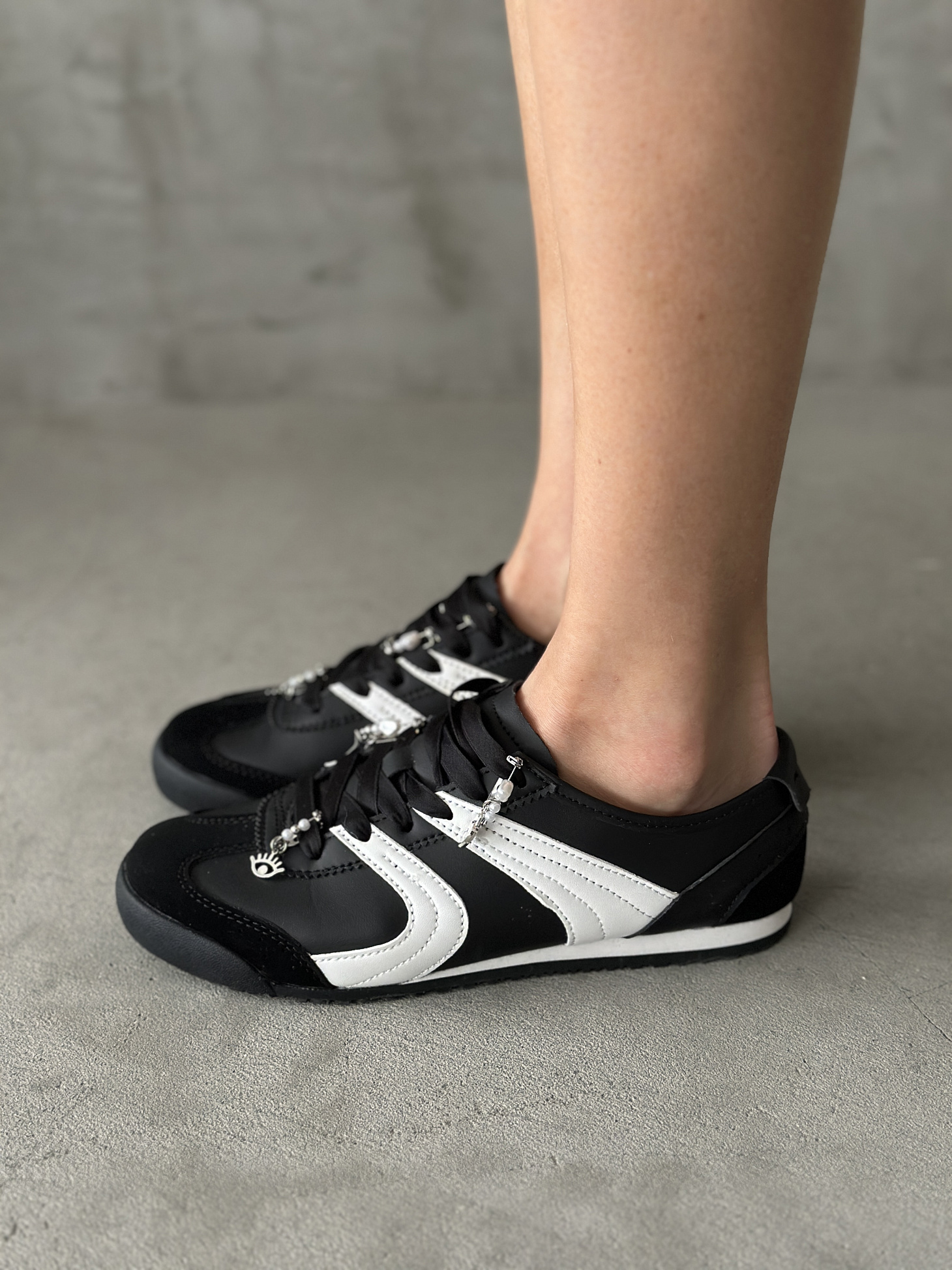 Кеды женские экокожа