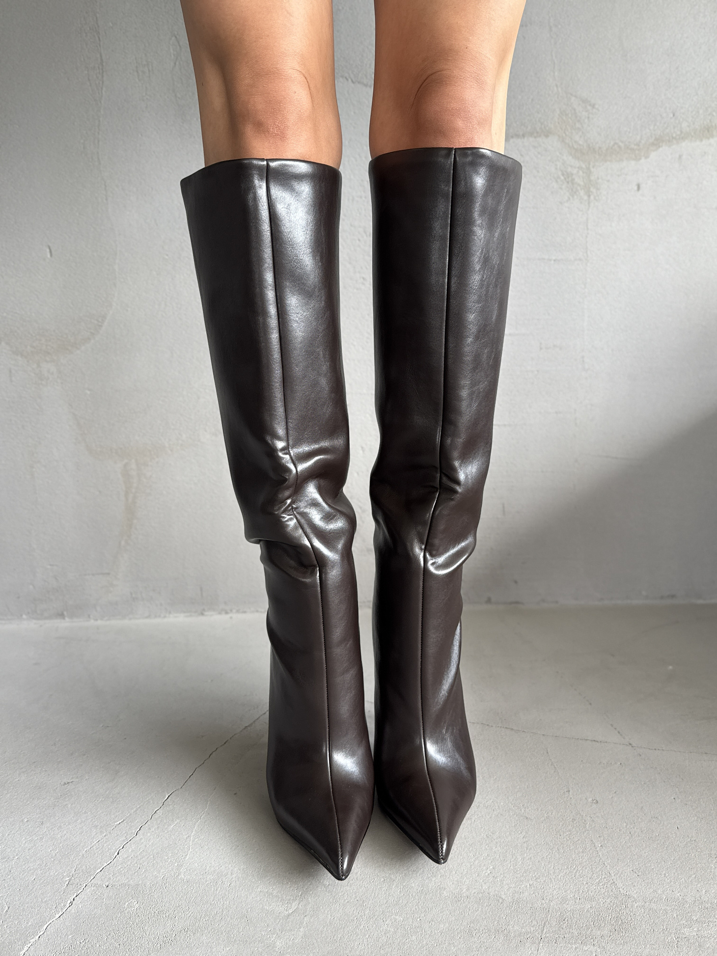 Сапоги женские экокожа