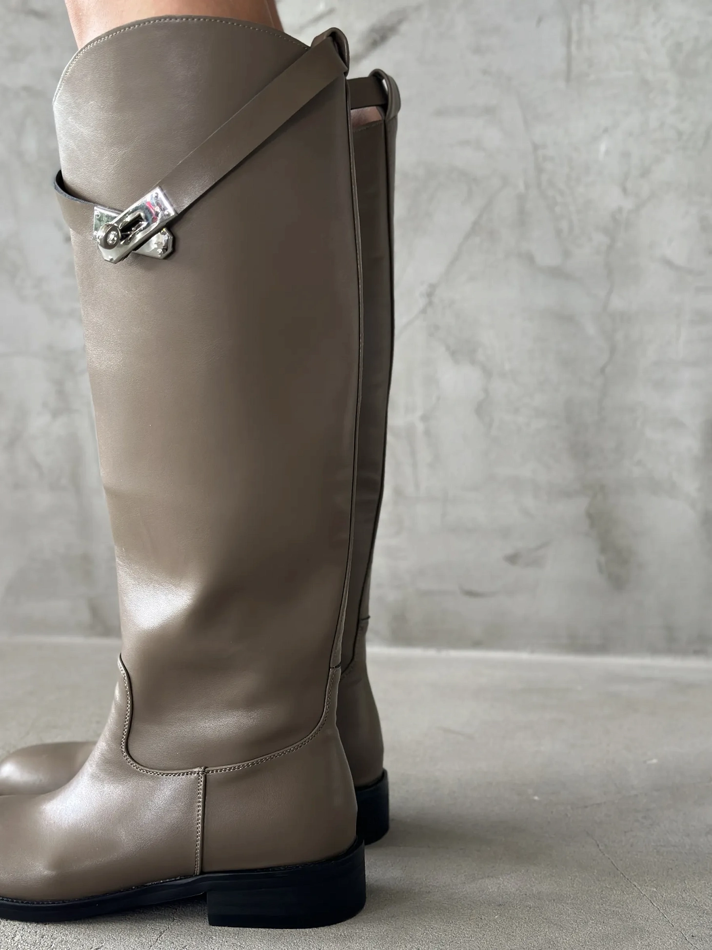 Сапоги женские экокожа