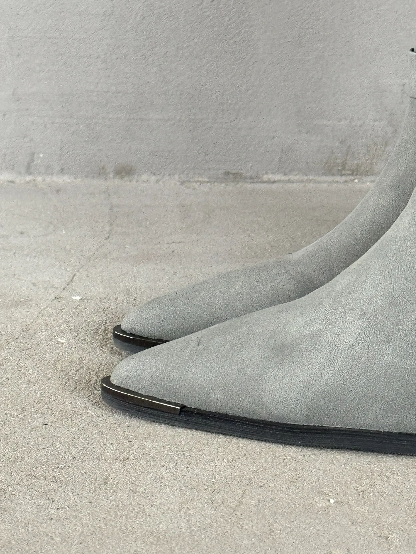 Сапоги женские экозамша