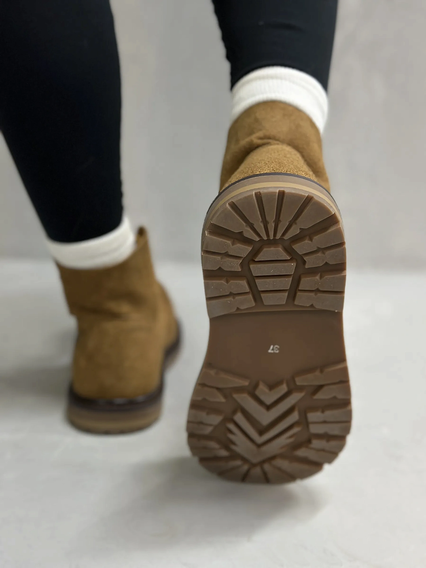 Ботинки женские натуральная замша