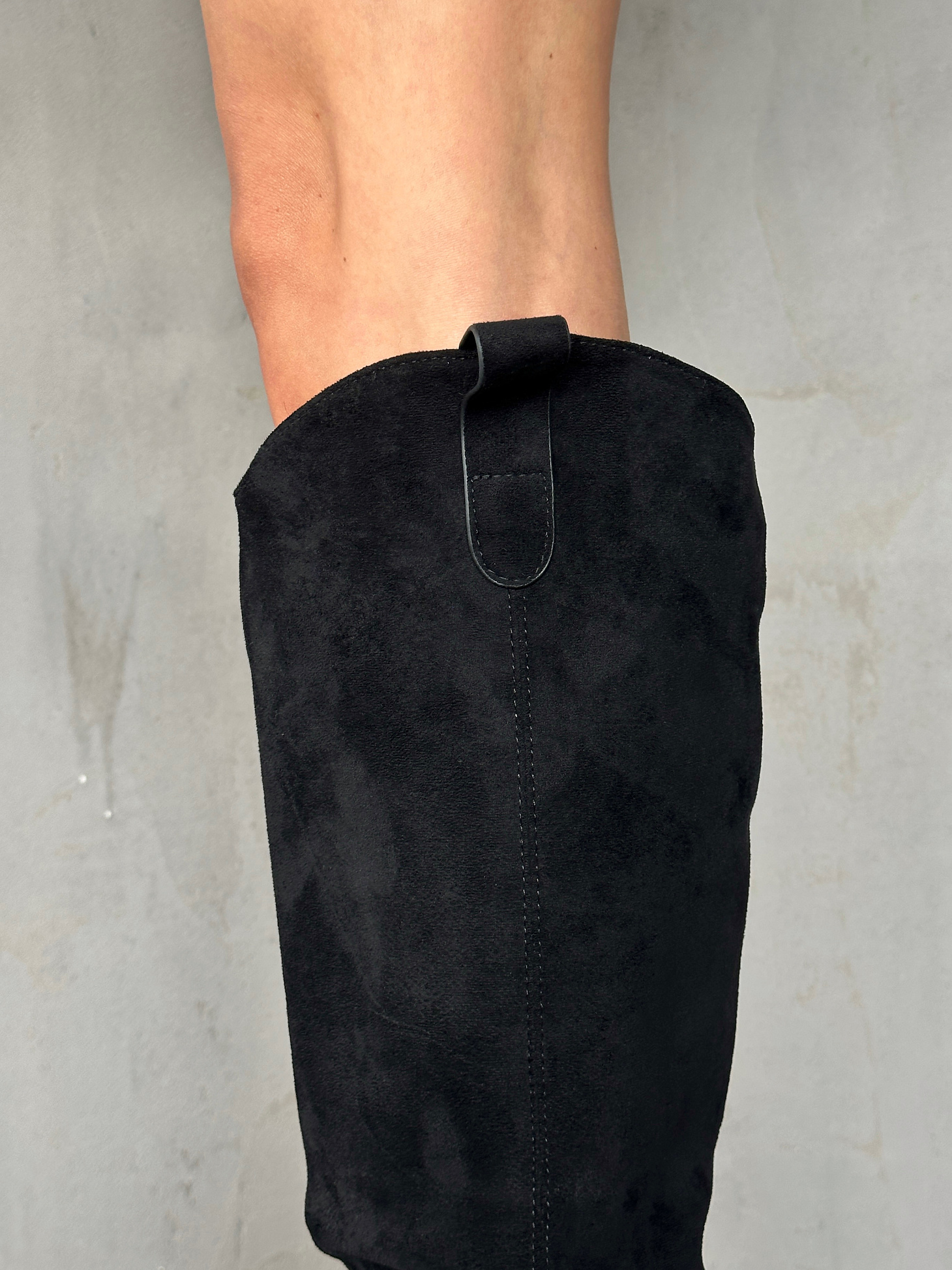 Сапоги казаки женские текстиль