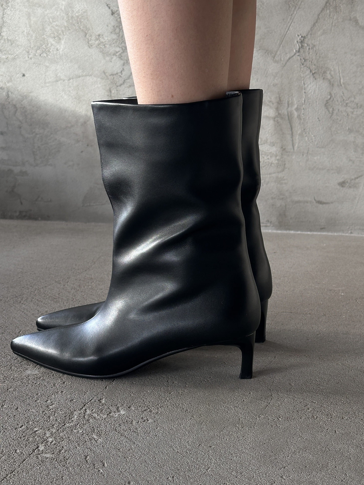 Сапоги женские экокожа