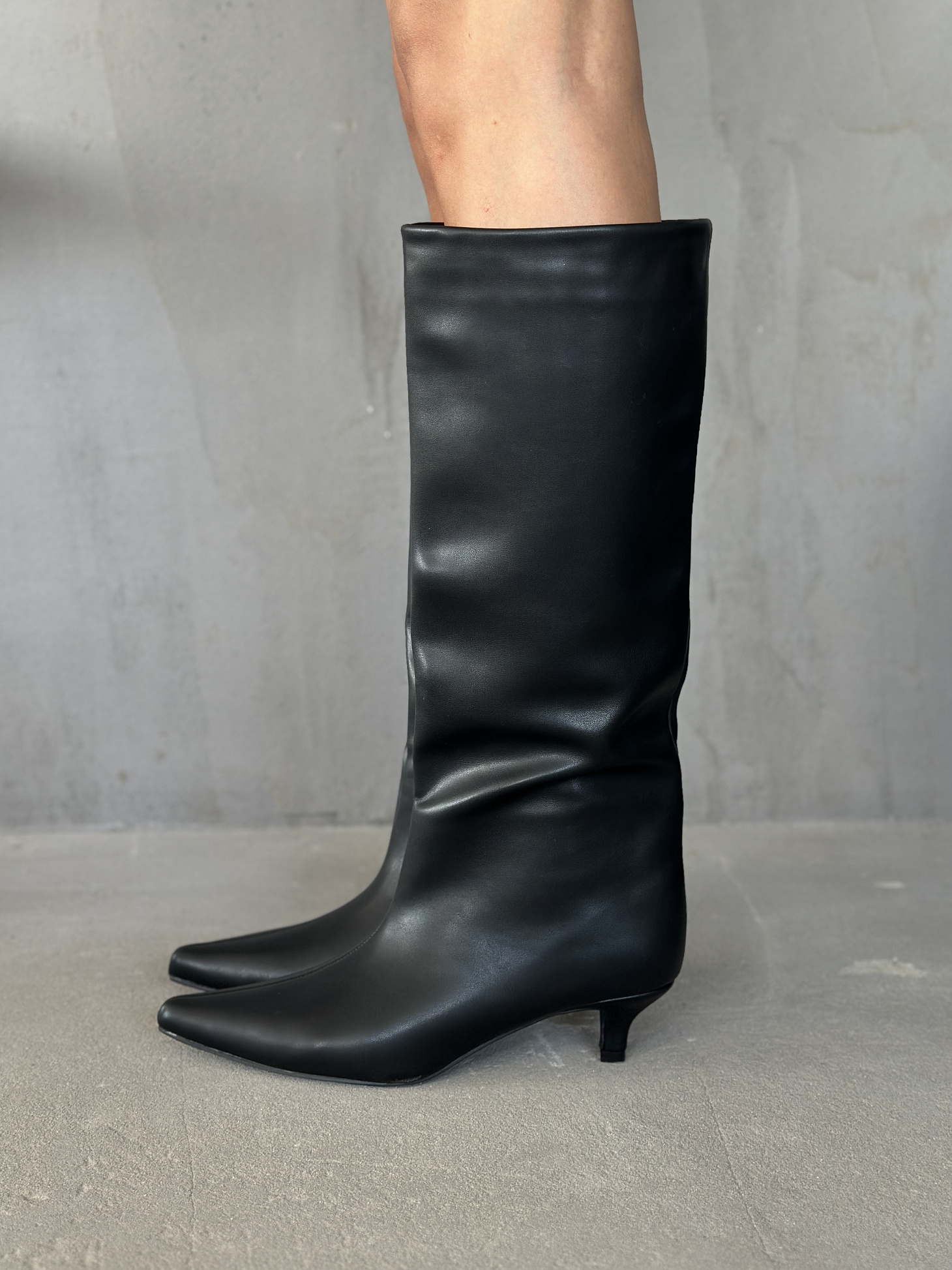 Сапоги женские экокожа