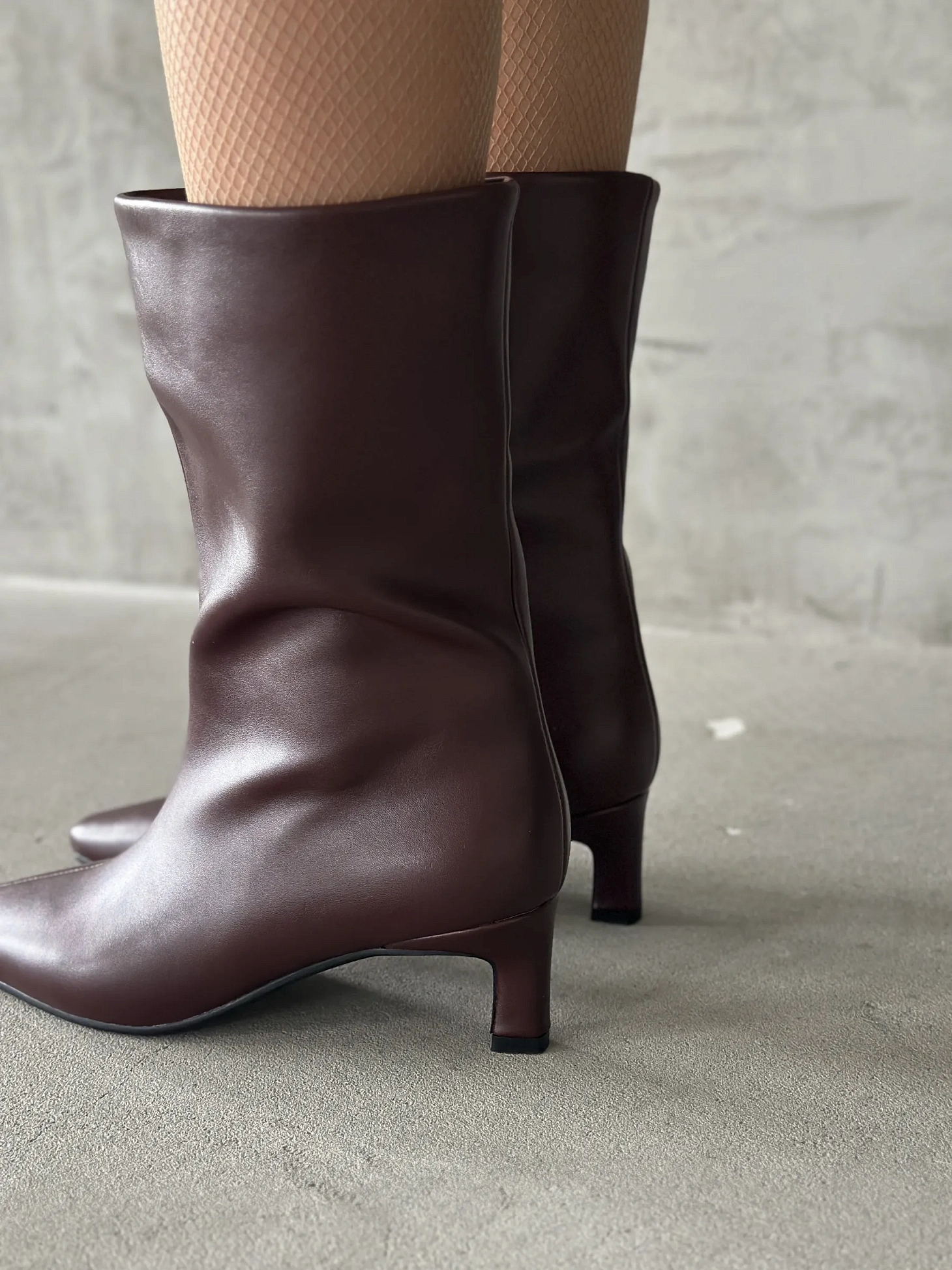 Ботильоны женские экокожа