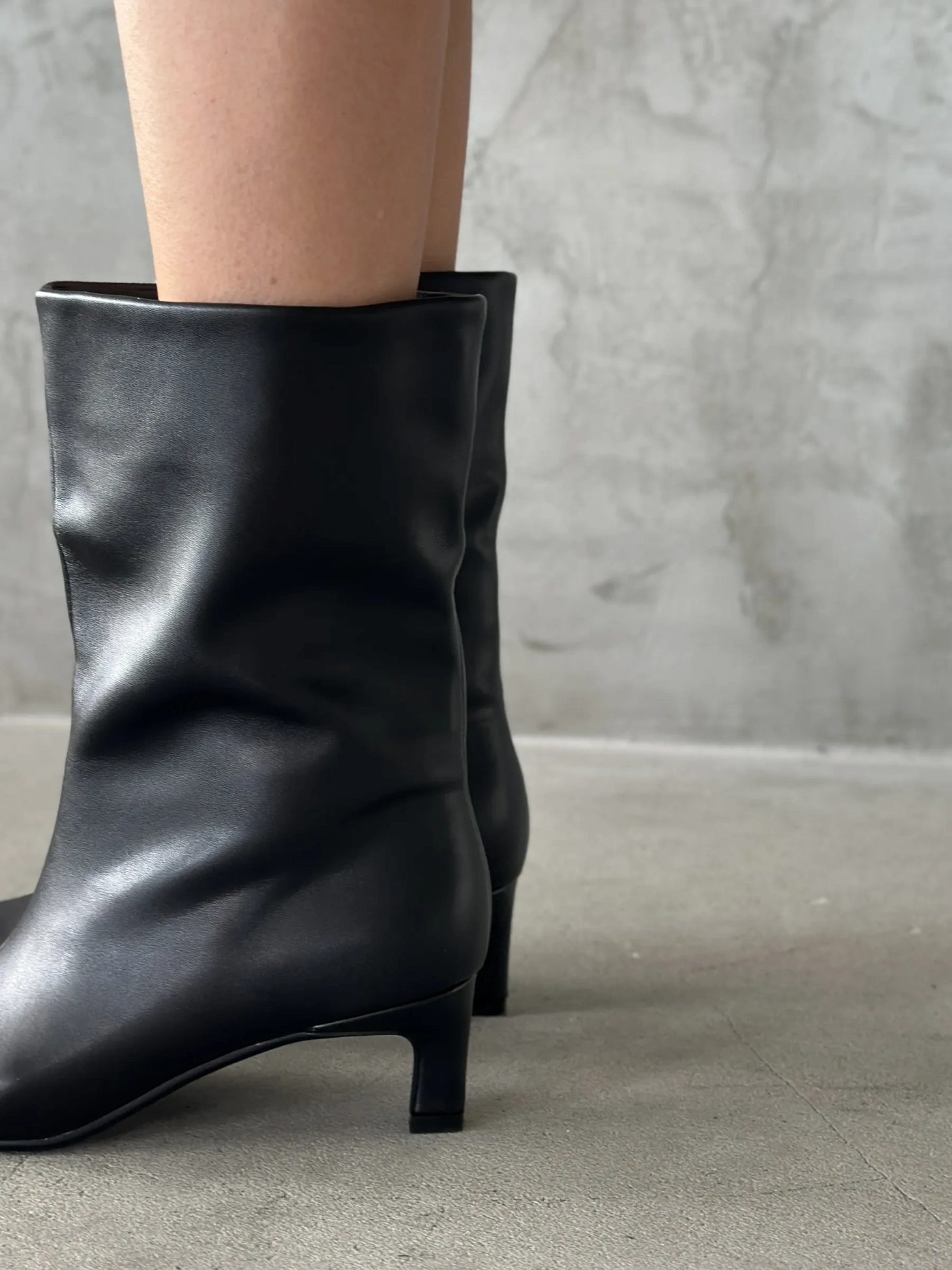 Ботильоны женские экокожа