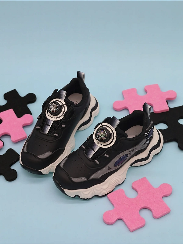 Демисезонные кроссовки детские на платформе