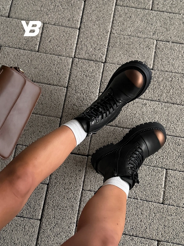 Ботинки женские экокожа