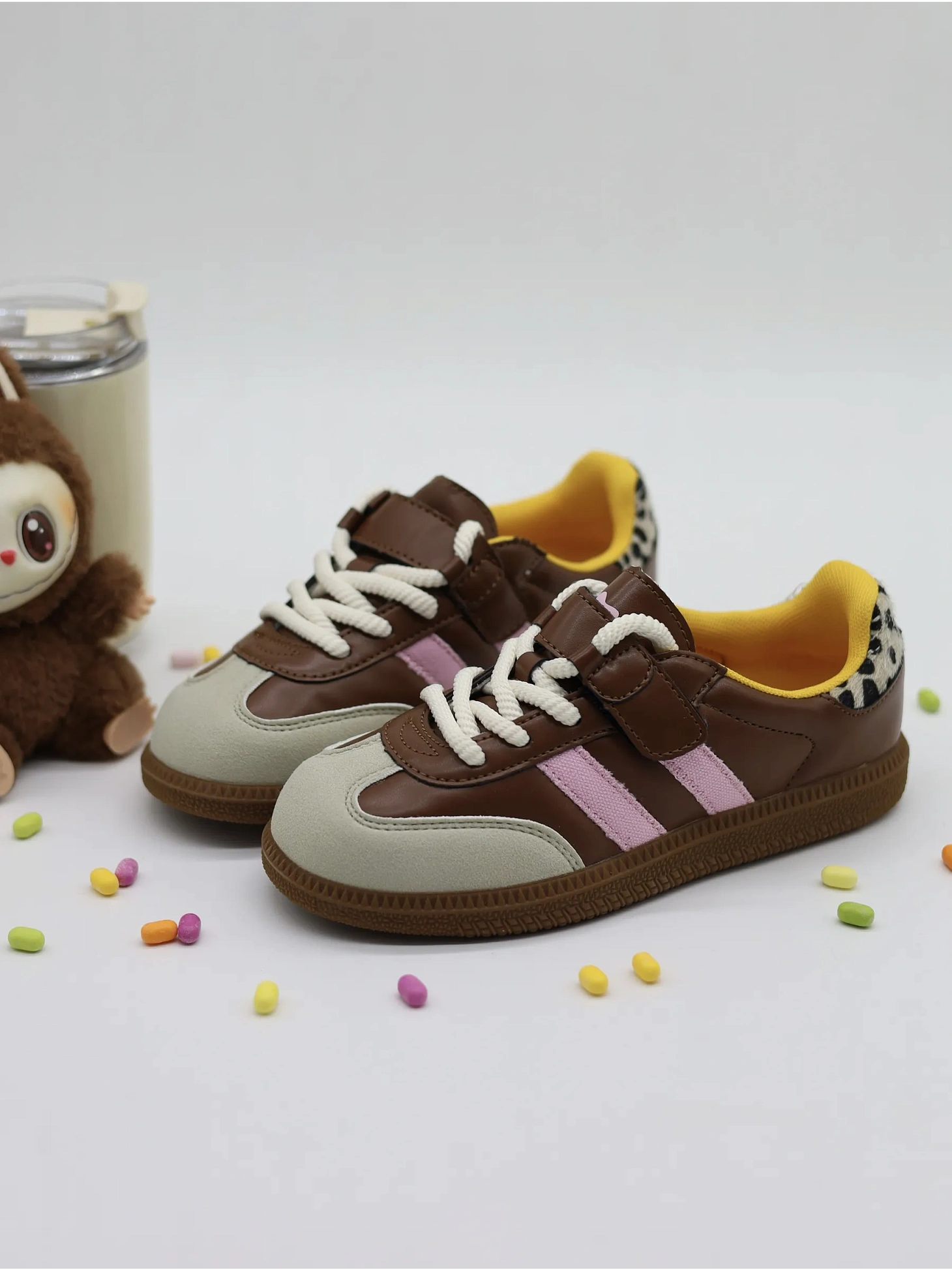 Демисезонные кроссовки детские на платформе