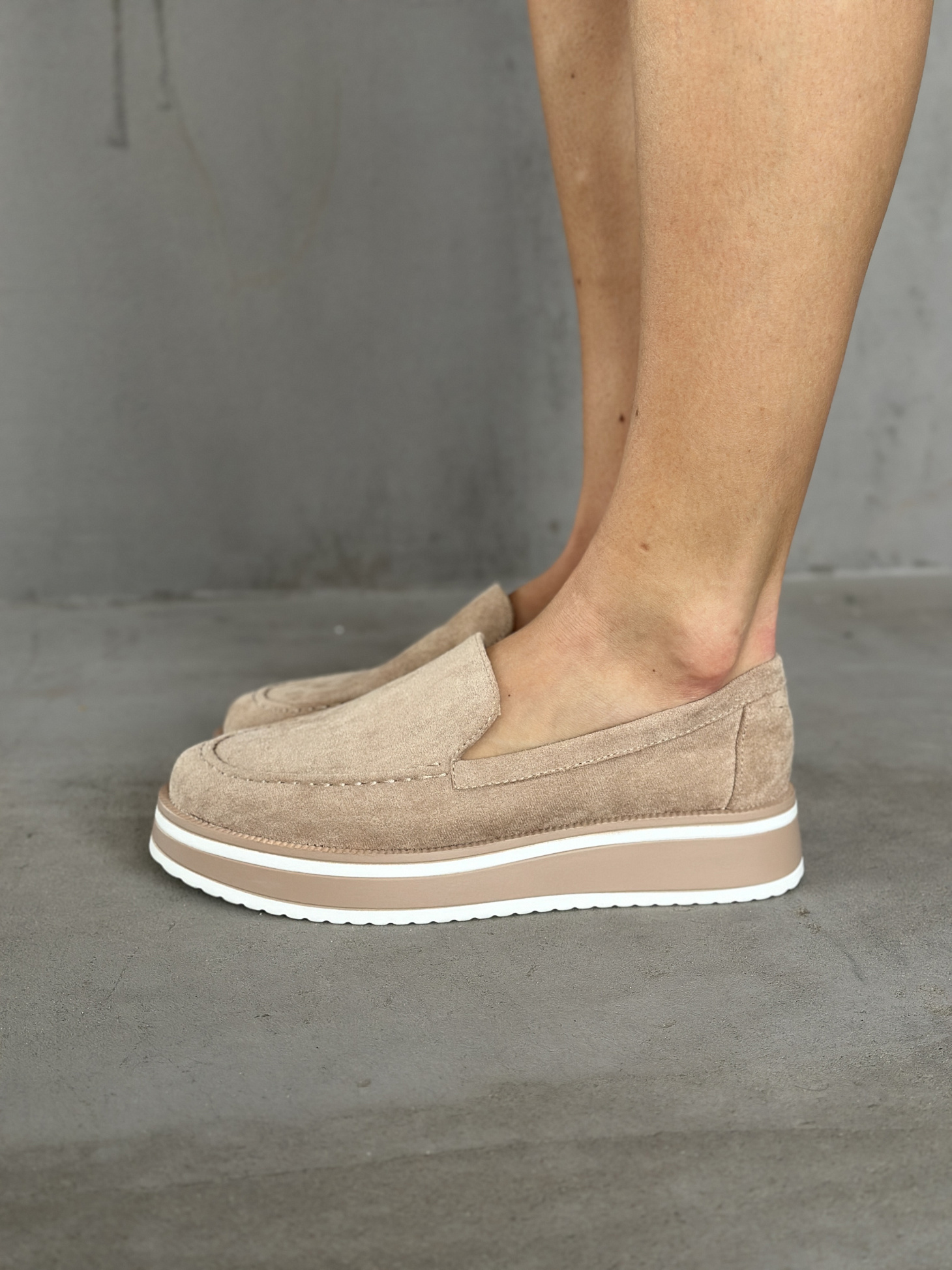 Лоферы женские текстиль