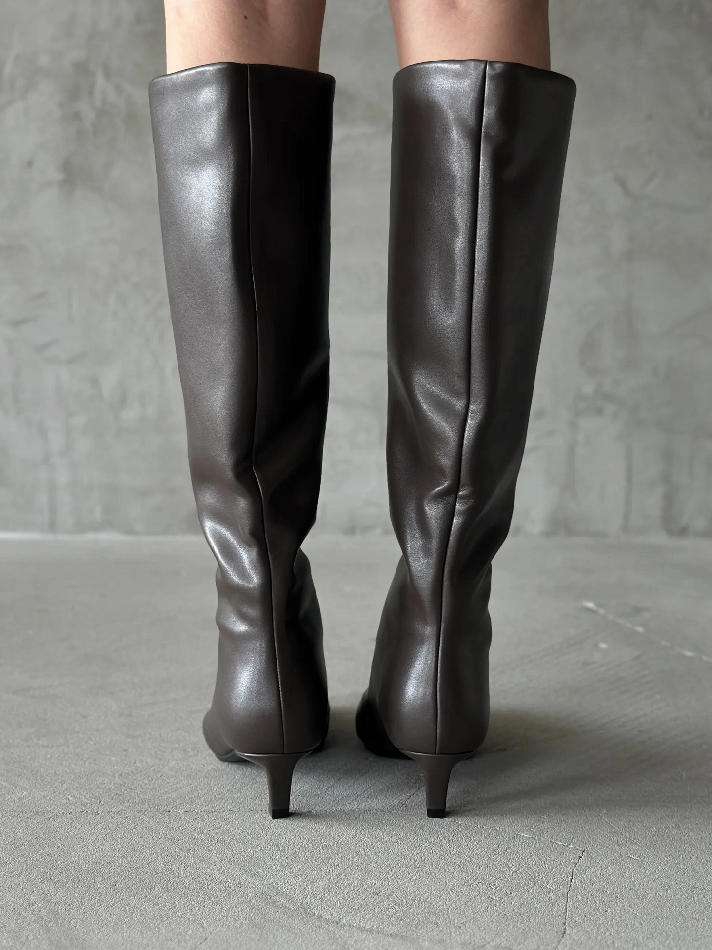 Сапоги женские экокожа