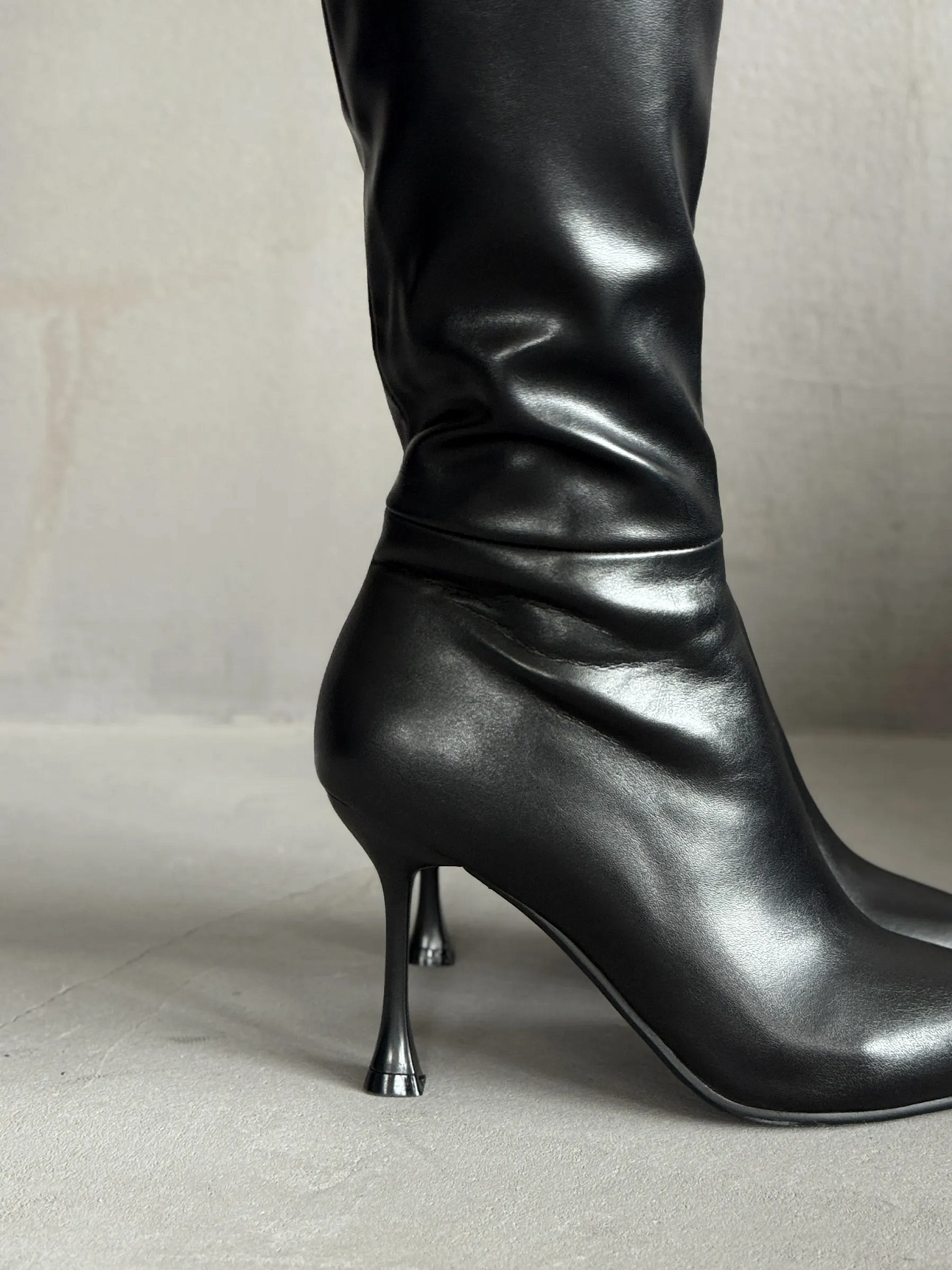 Ботфорты женские экокожа