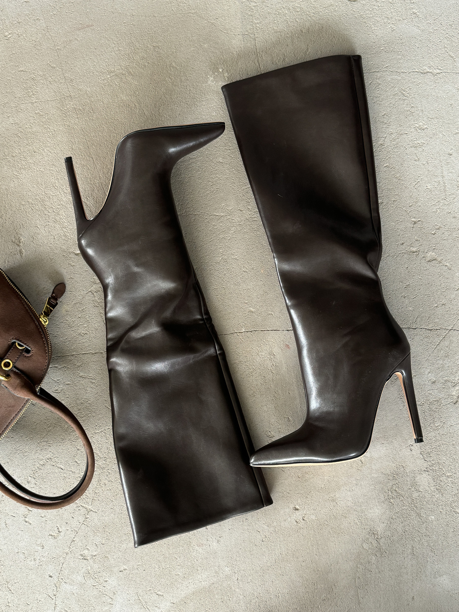 Сапоги женские экокожа