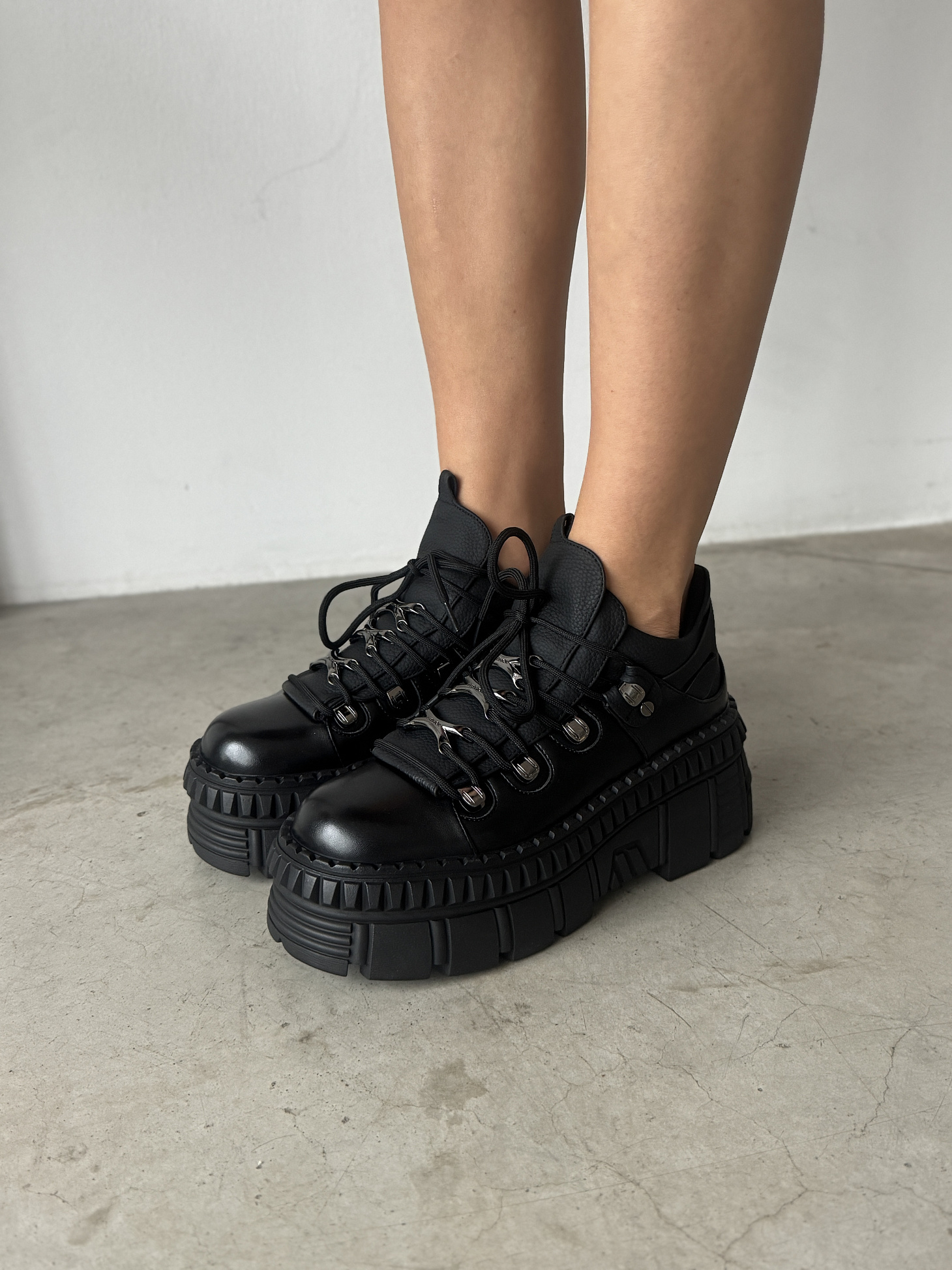 Ботинки женские экокожа