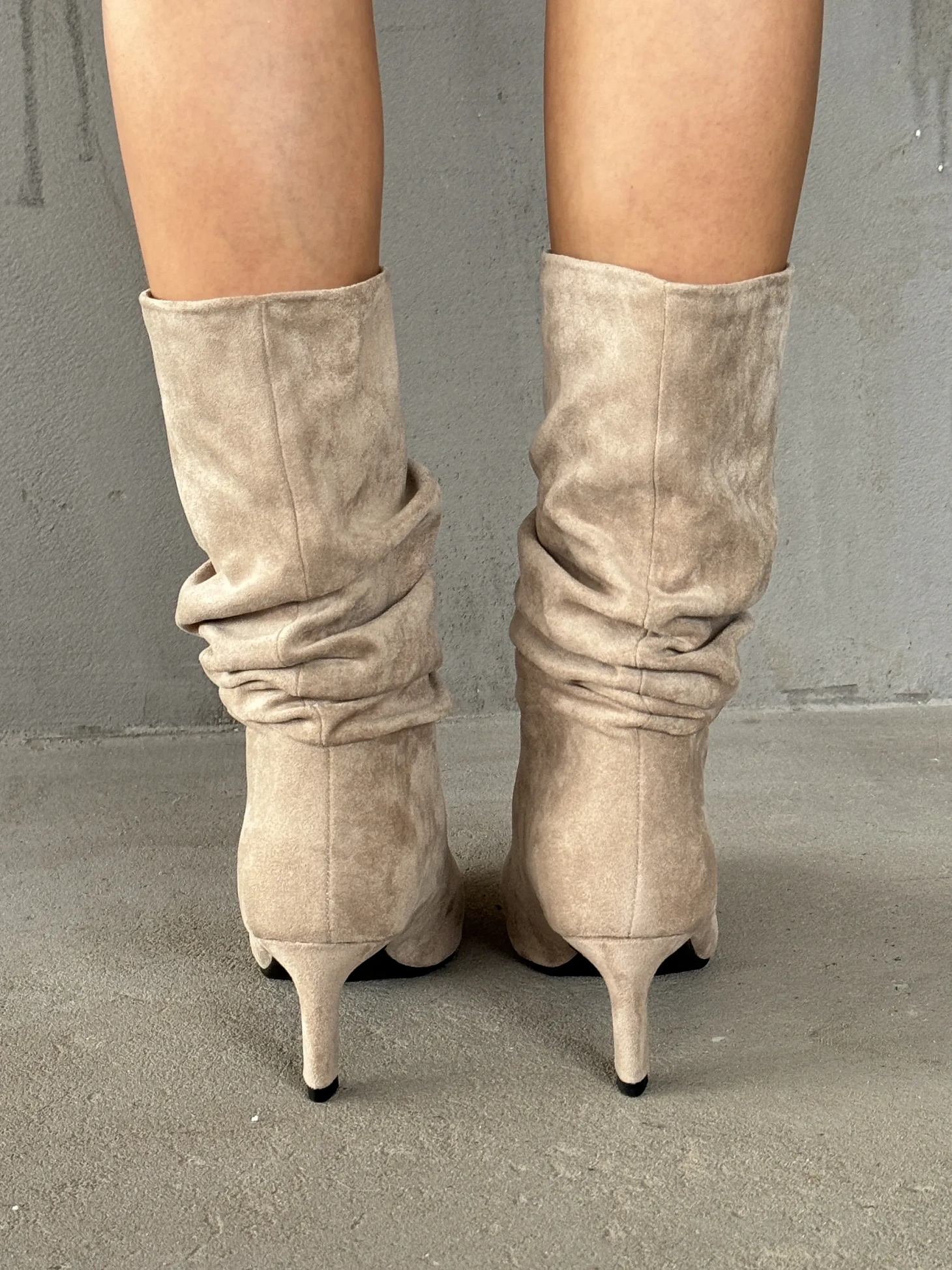 Сапоги женские текстиль