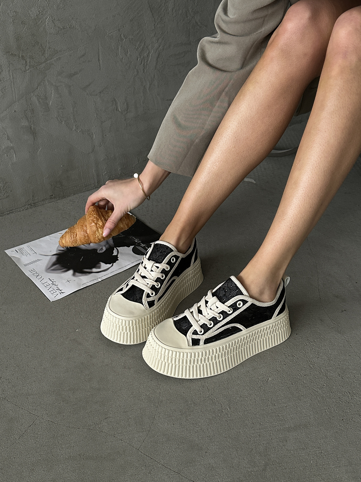 Кеды женские текстиль