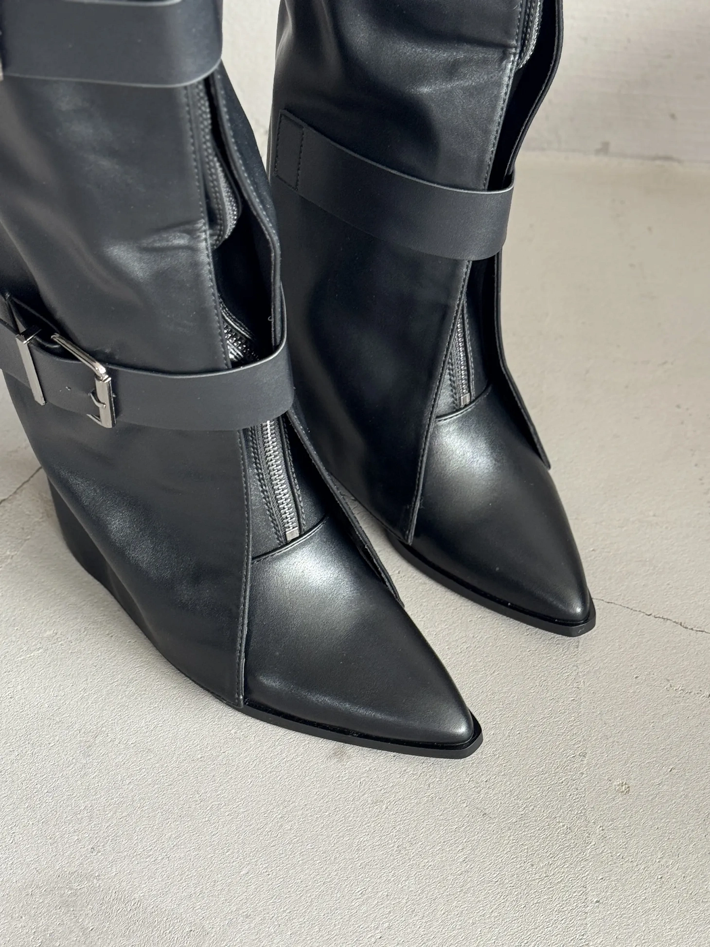 Сапоги женские экокожа