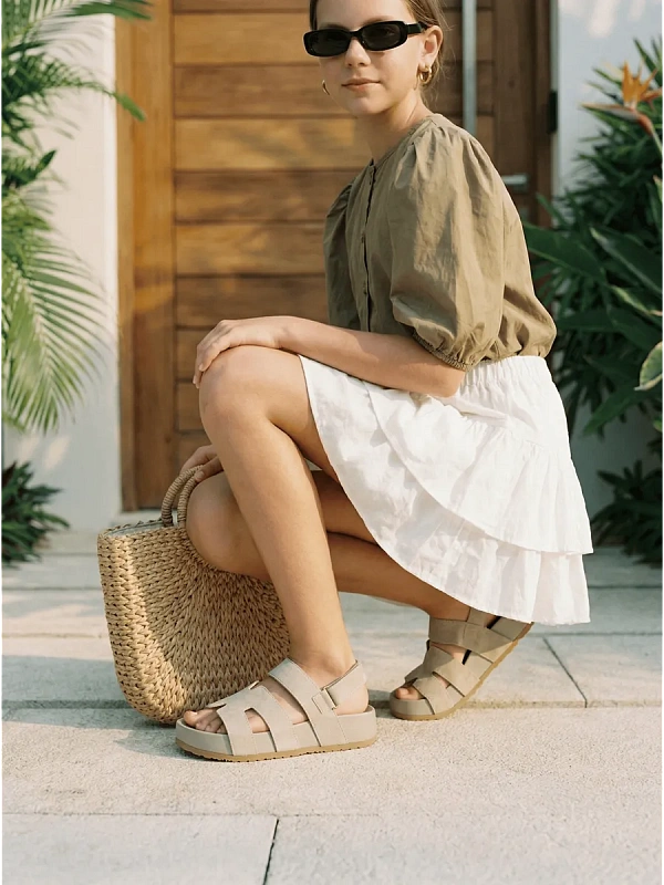 Летние босоножки на платформе