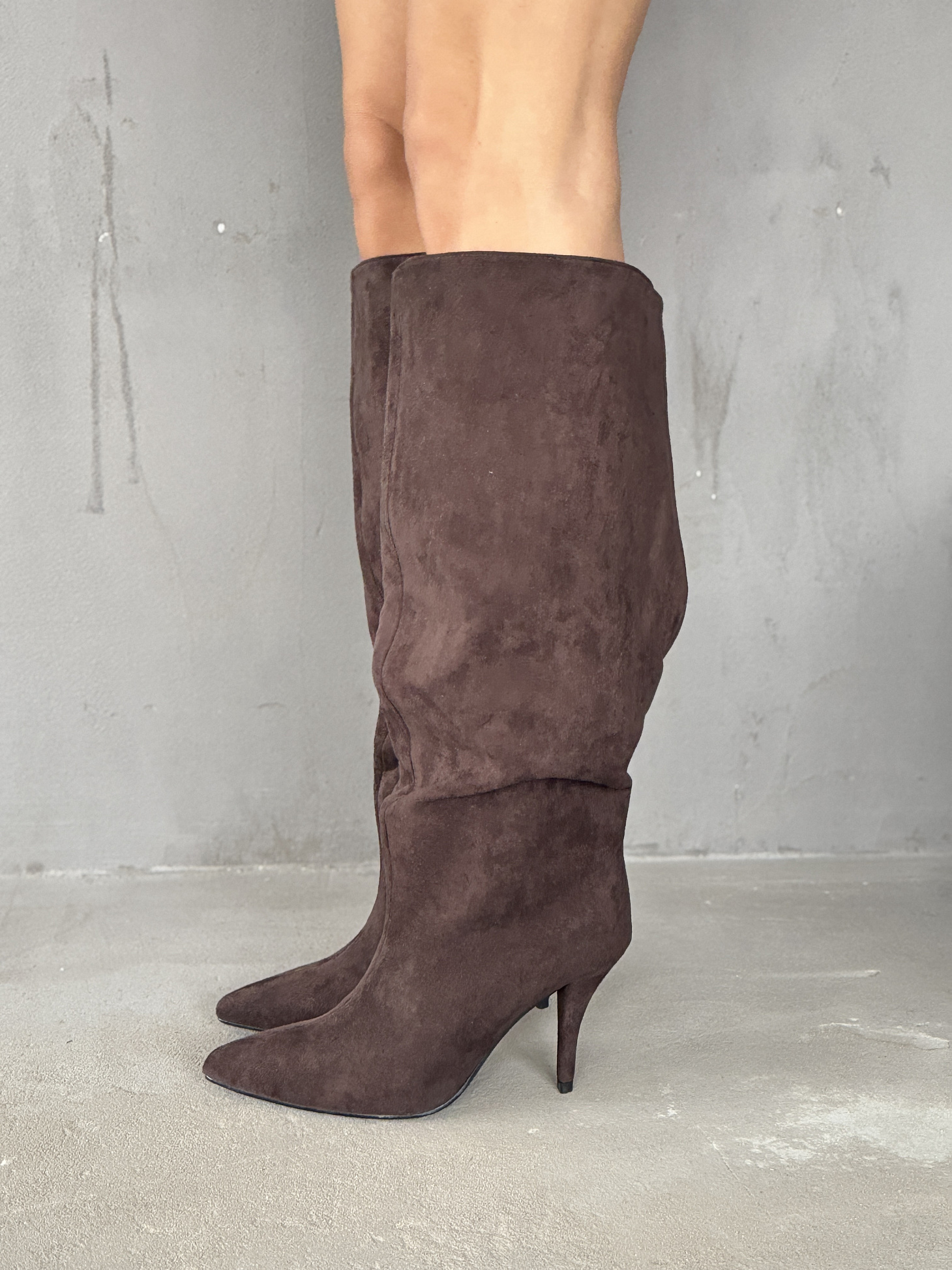 Сапоги женские текстиль