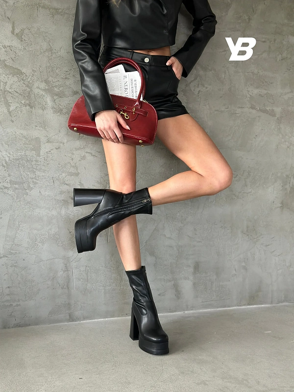 Ботильоны женские экокожа