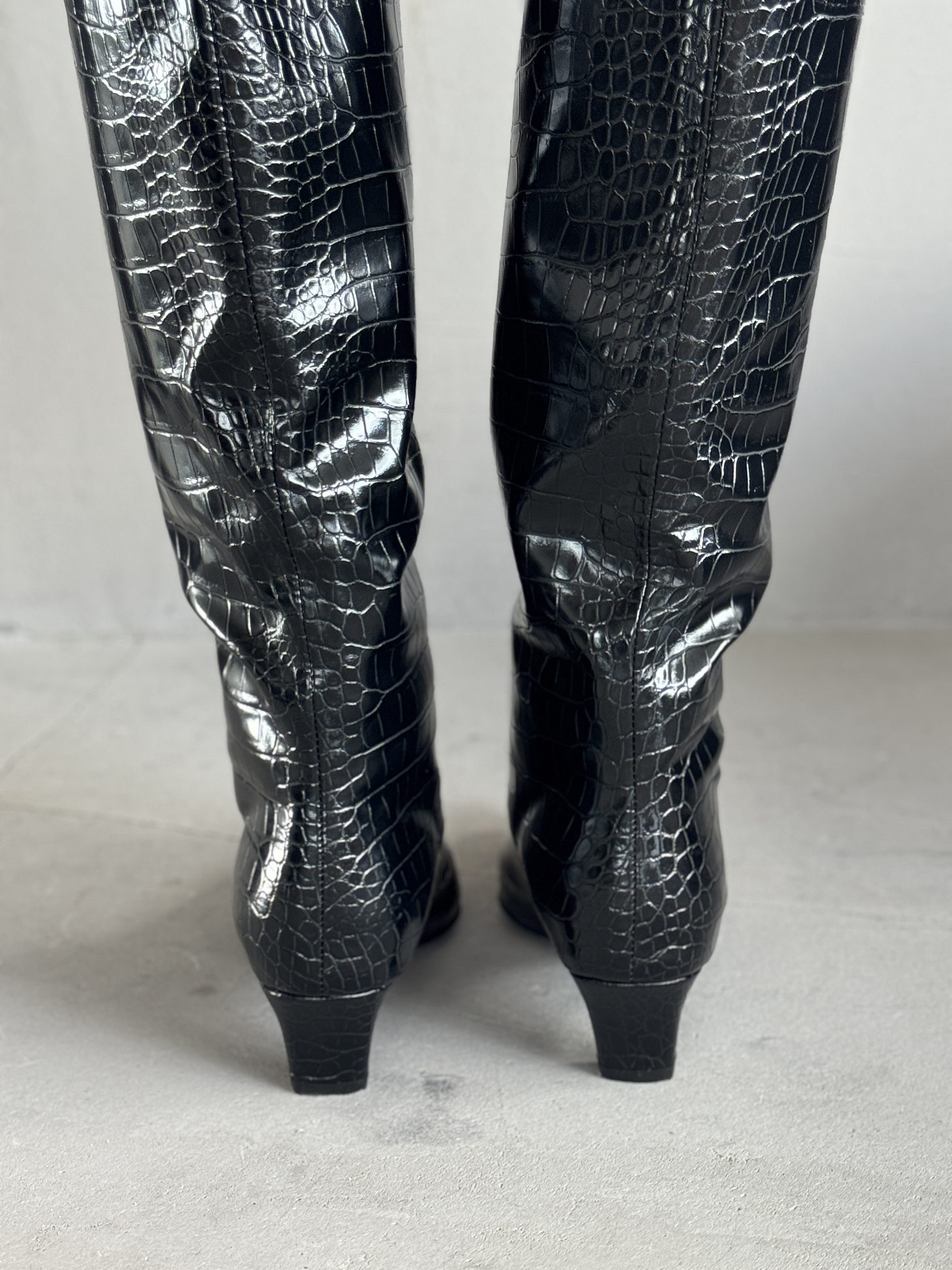 Сапоги женские экокожа