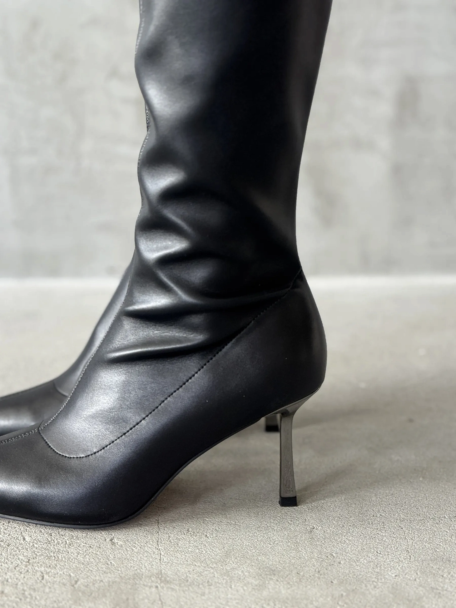 Ботфорты женские экокожа