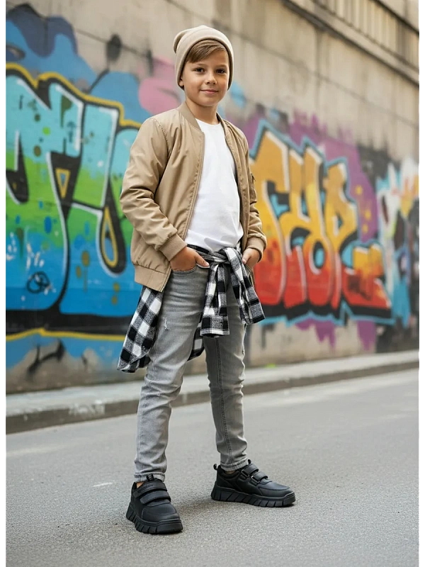 Демисезонные ботинки подростковые кеды