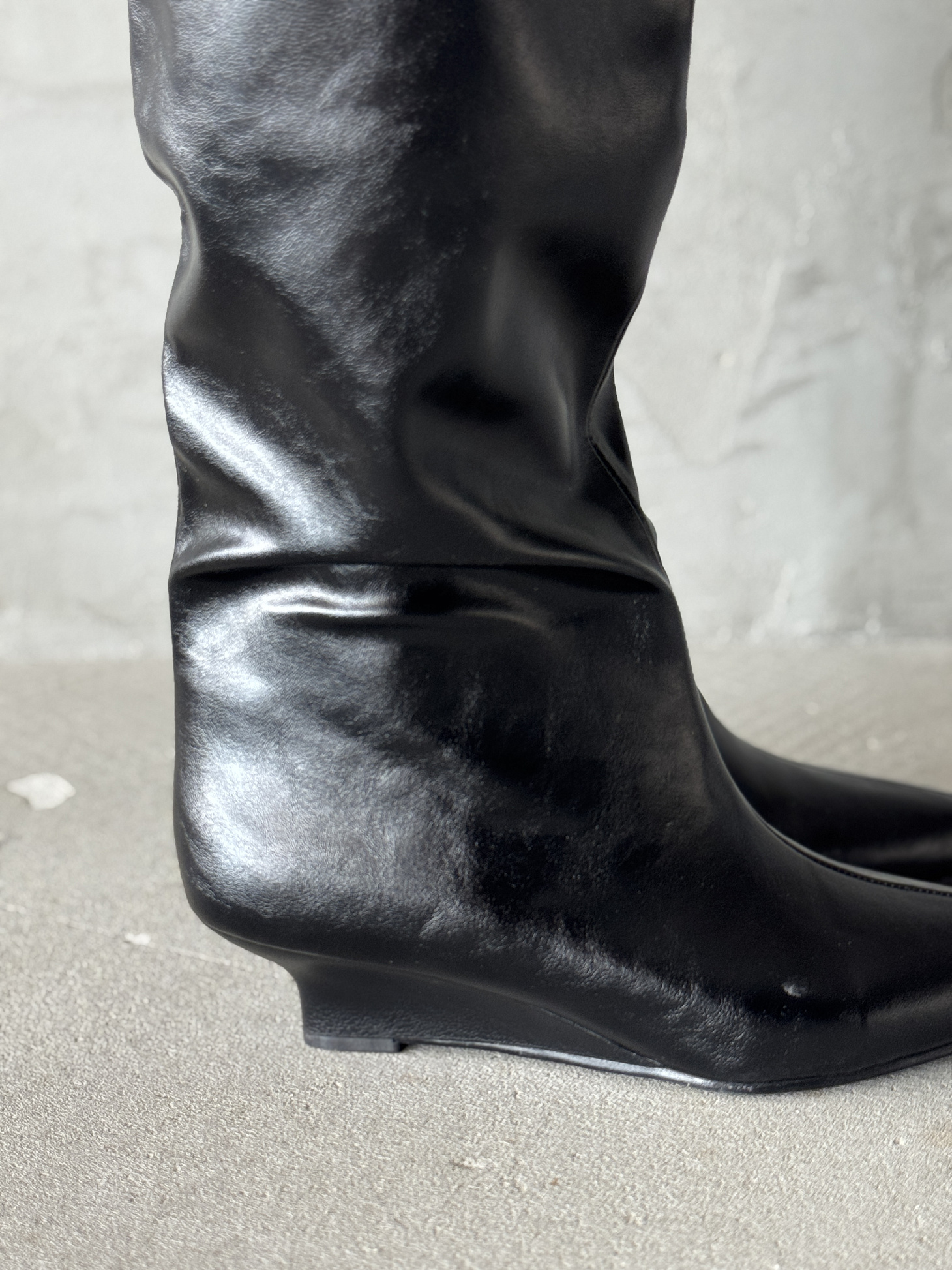 Сапоги женские экокожа