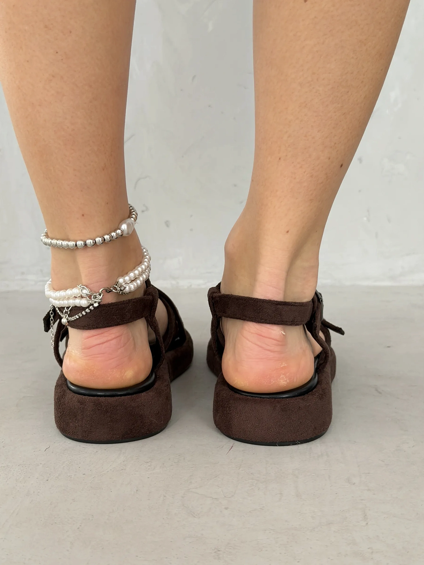 Летние босоножки на платформе