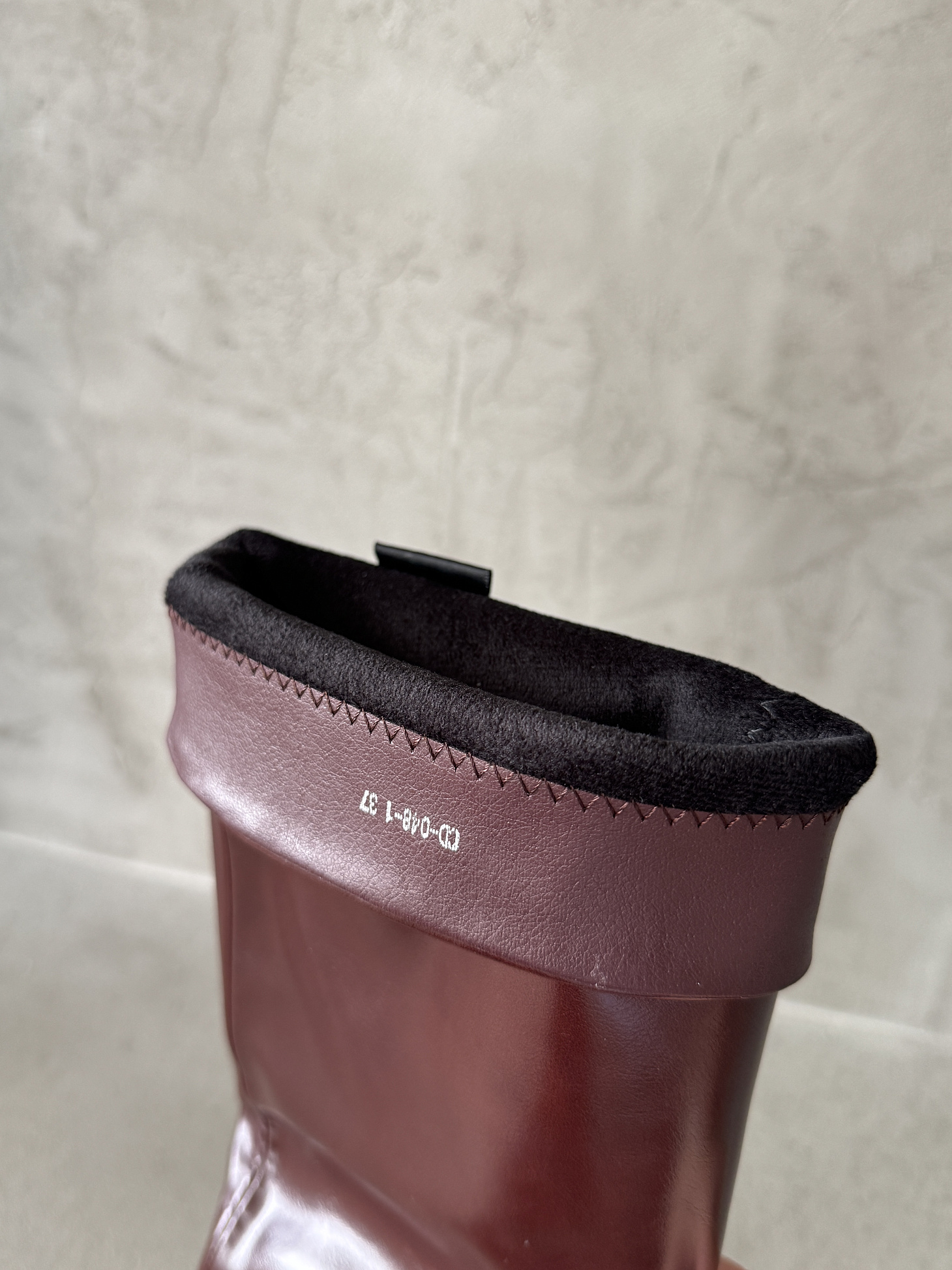 Сапоги женские экокожа