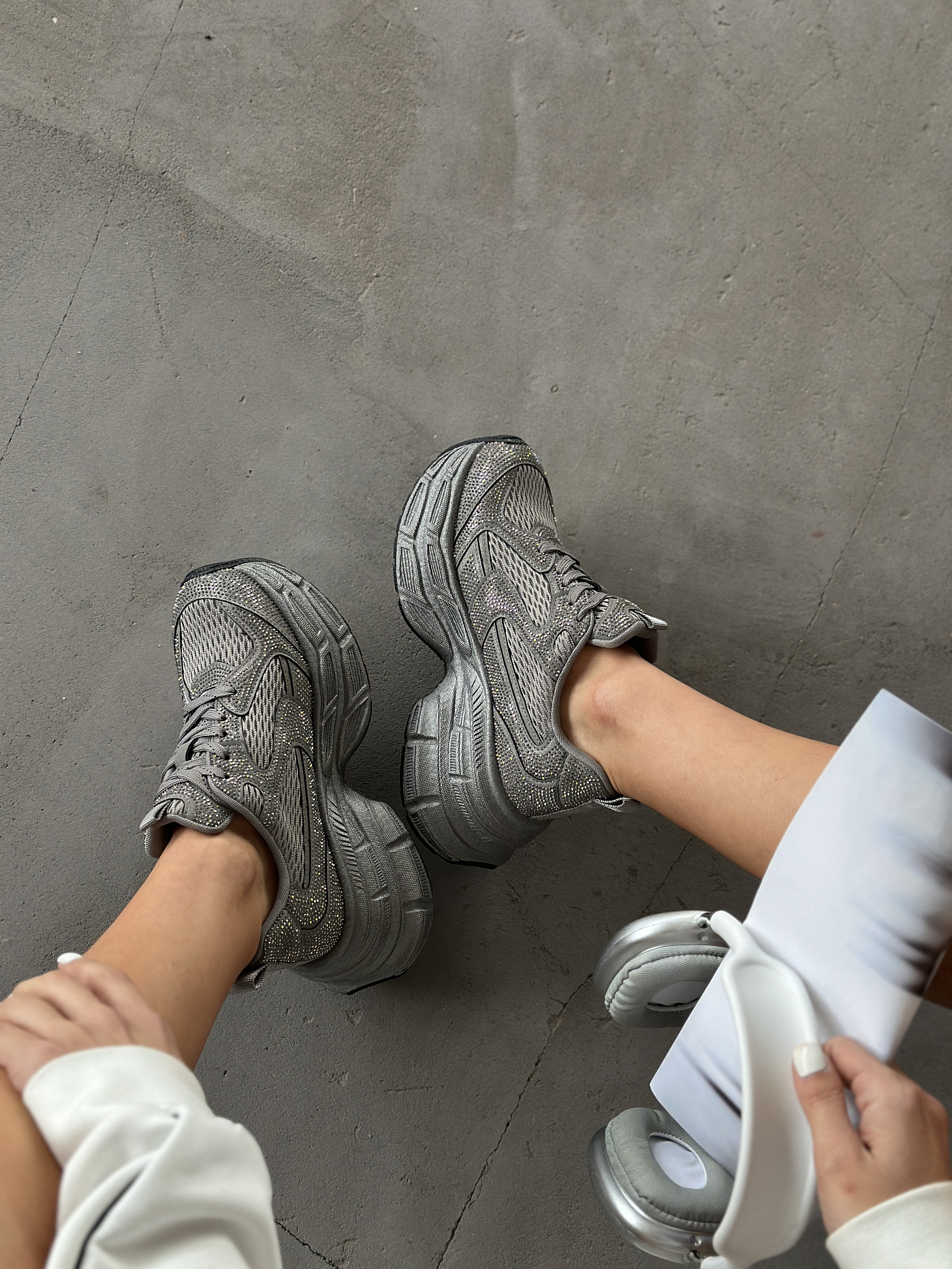 Кроссовки женские текстиль