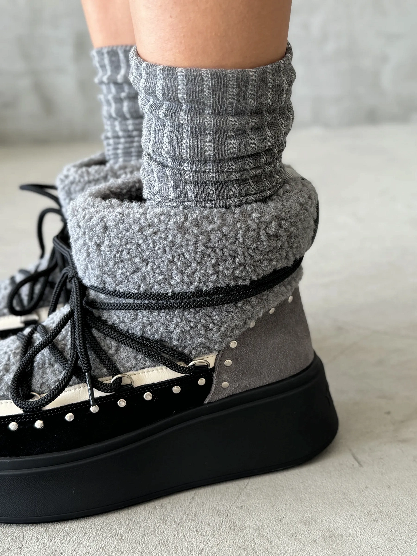 Угги женские экомех шерсть