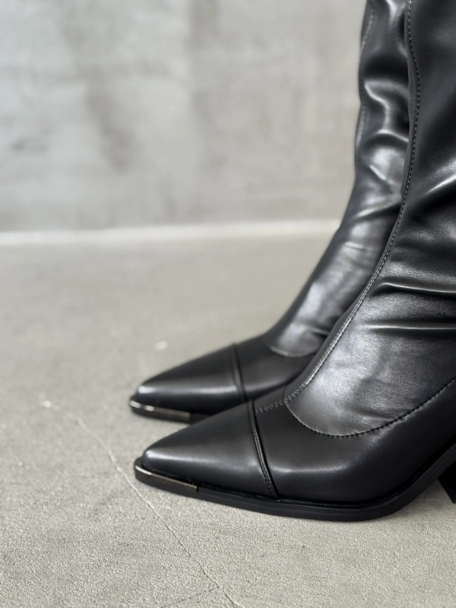 Ботфорты женские экокожа