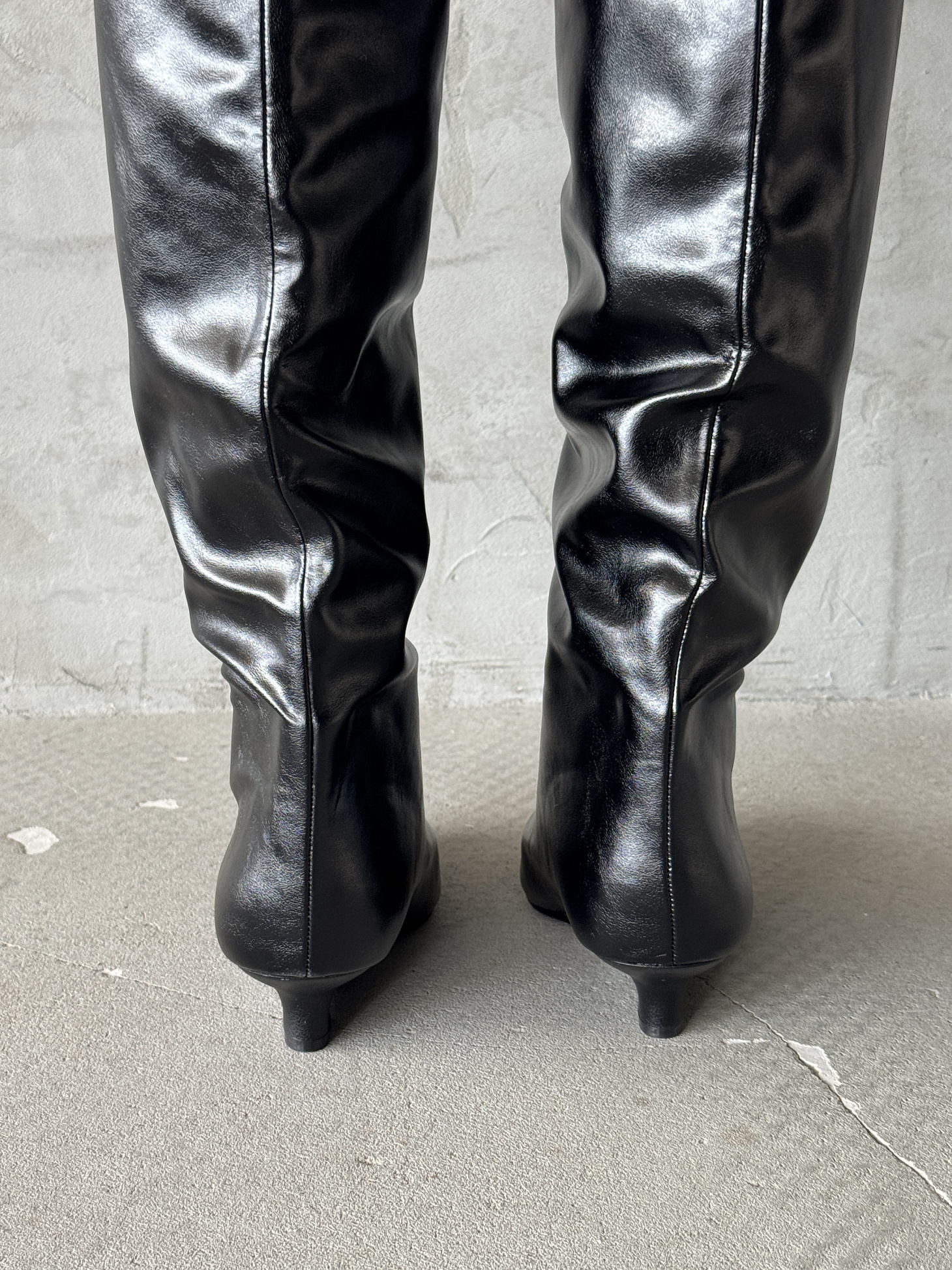 Сапоги женские экокожа