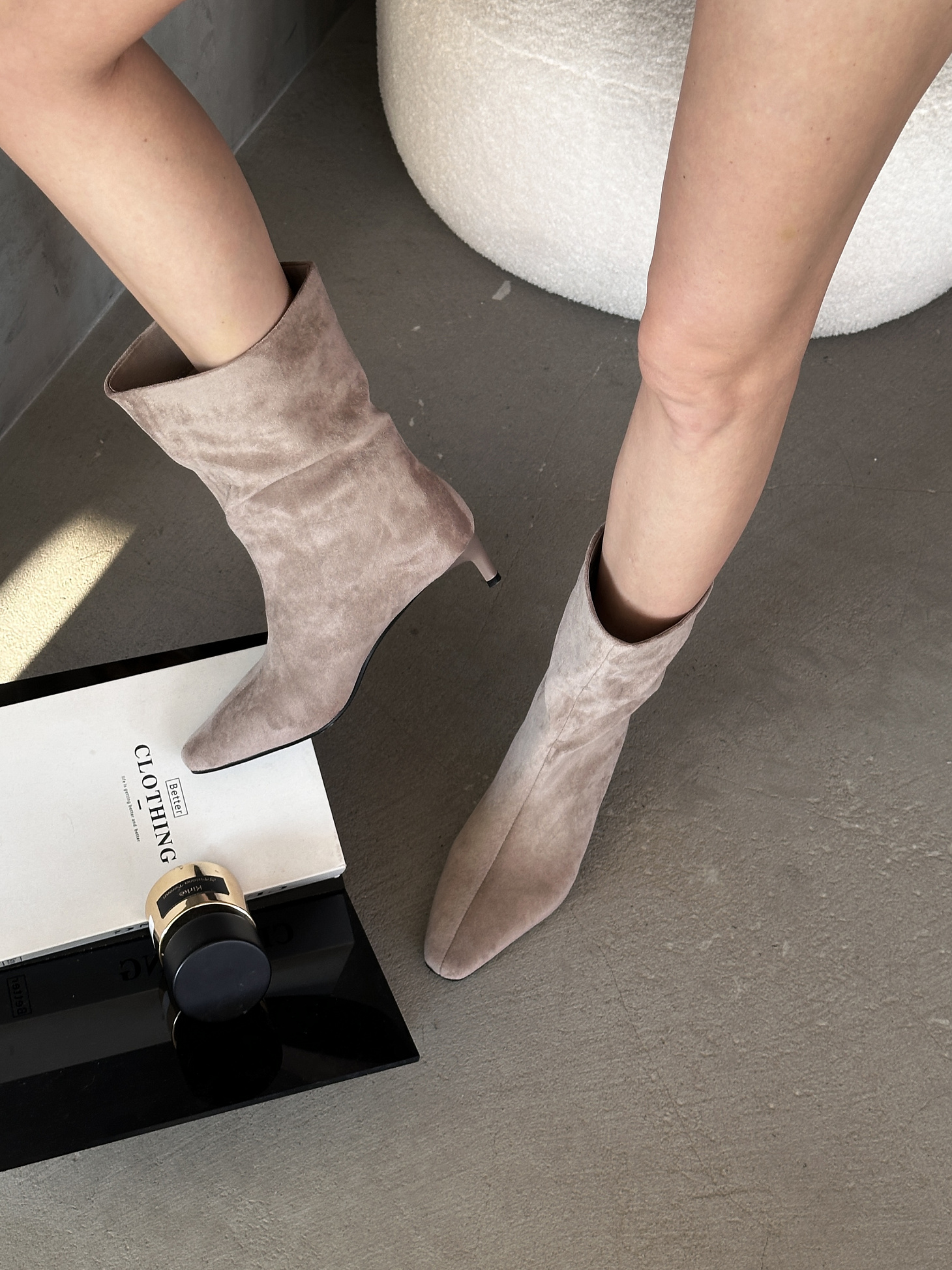 Сапоги женские текстиль