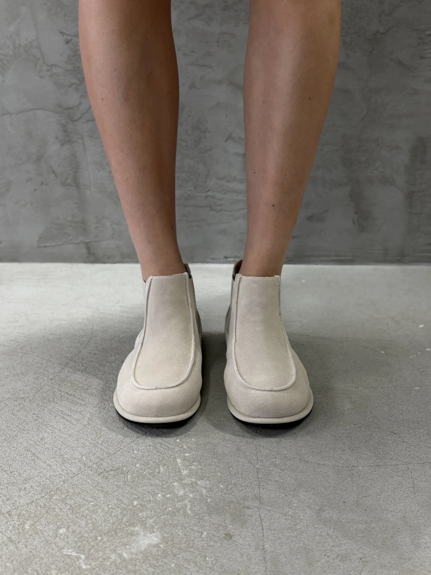 Ботинки женские замша натуральная