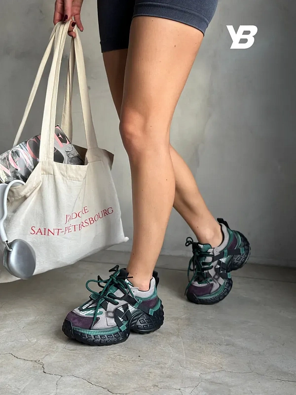 Кроссовки женские натуральная замша