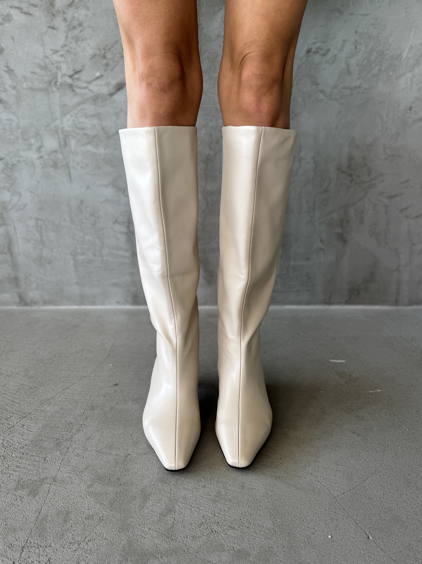 Сапоги женские экокожа