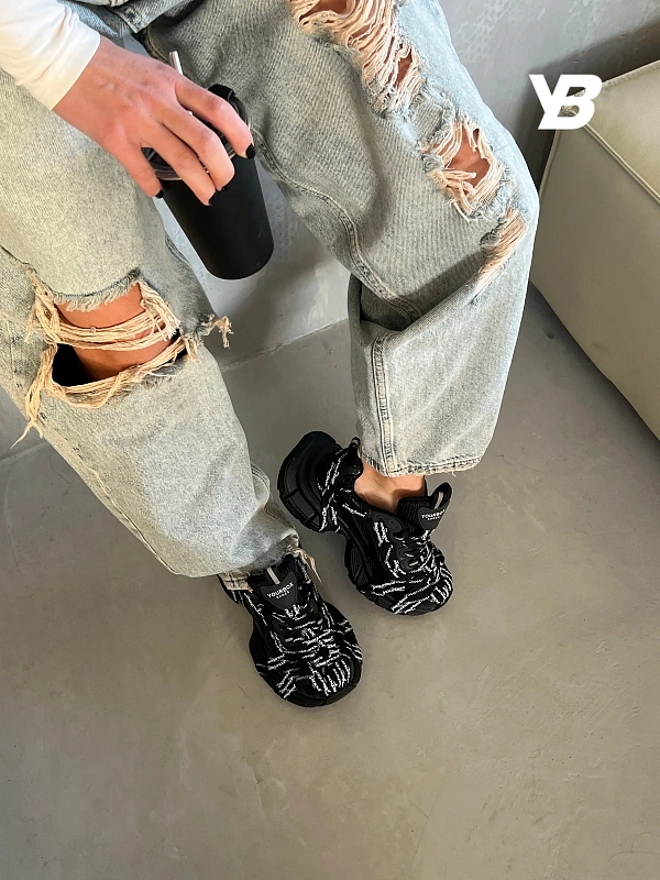 Кроссовки на платформе спортивные