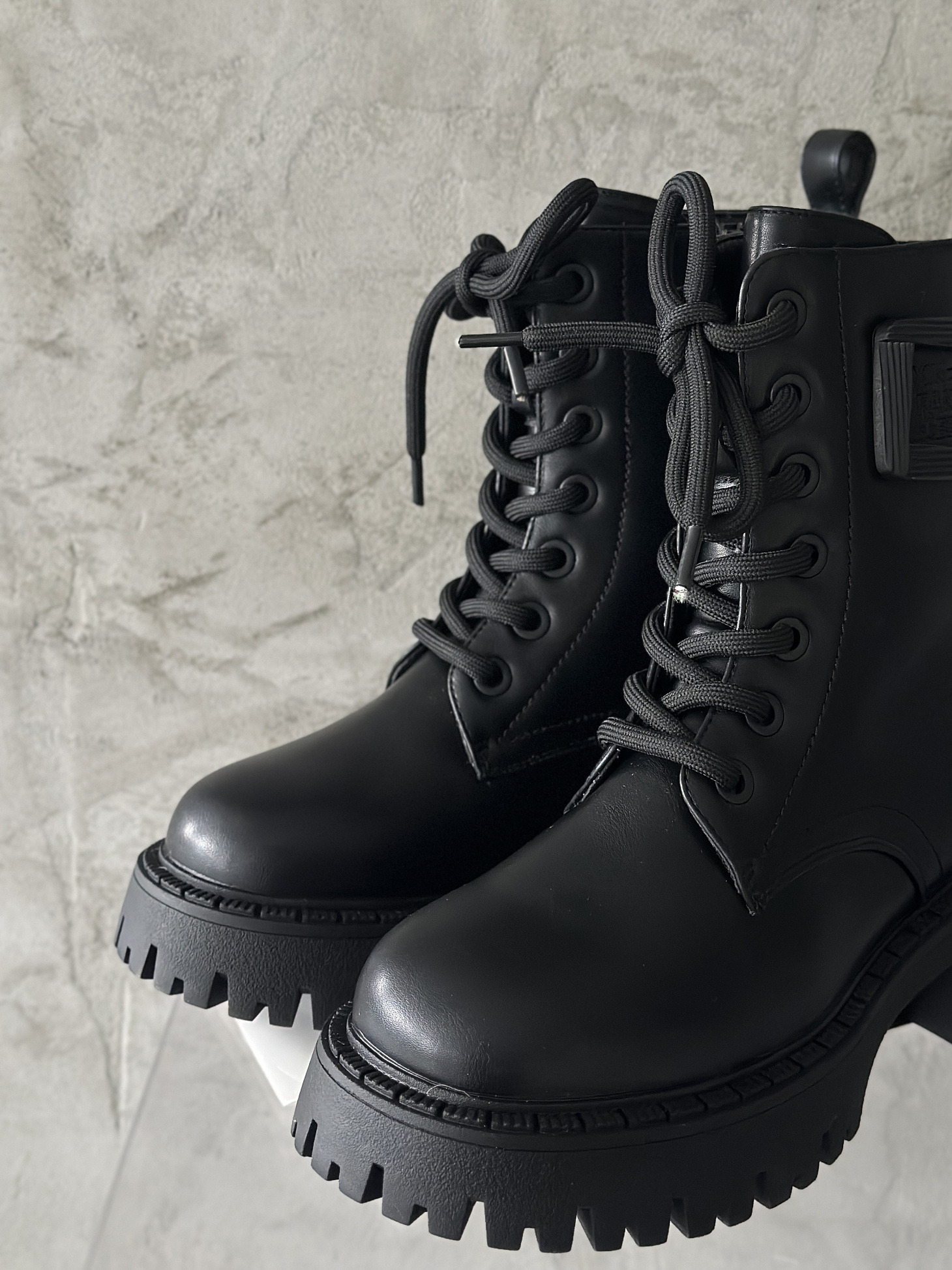 Ботинки детские экокожа шерсть