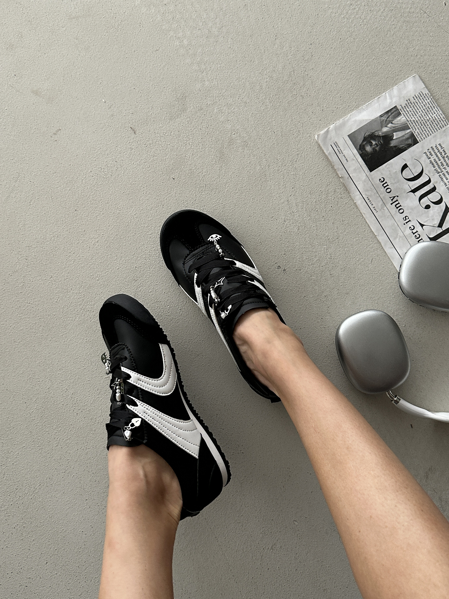 Кеды женские экокожа