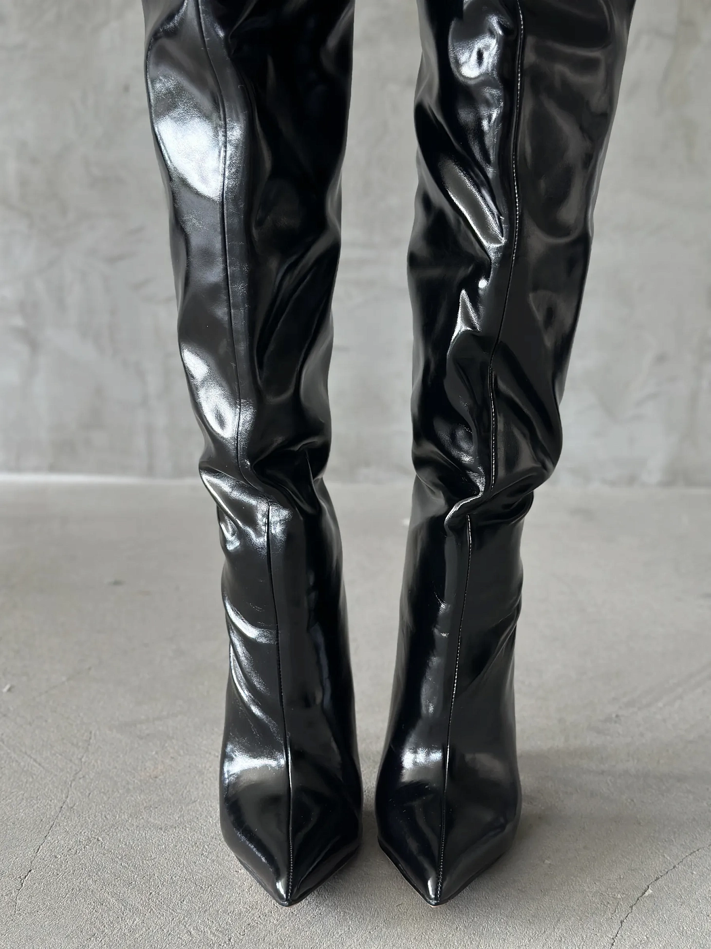 Ботфорты женские экокожа