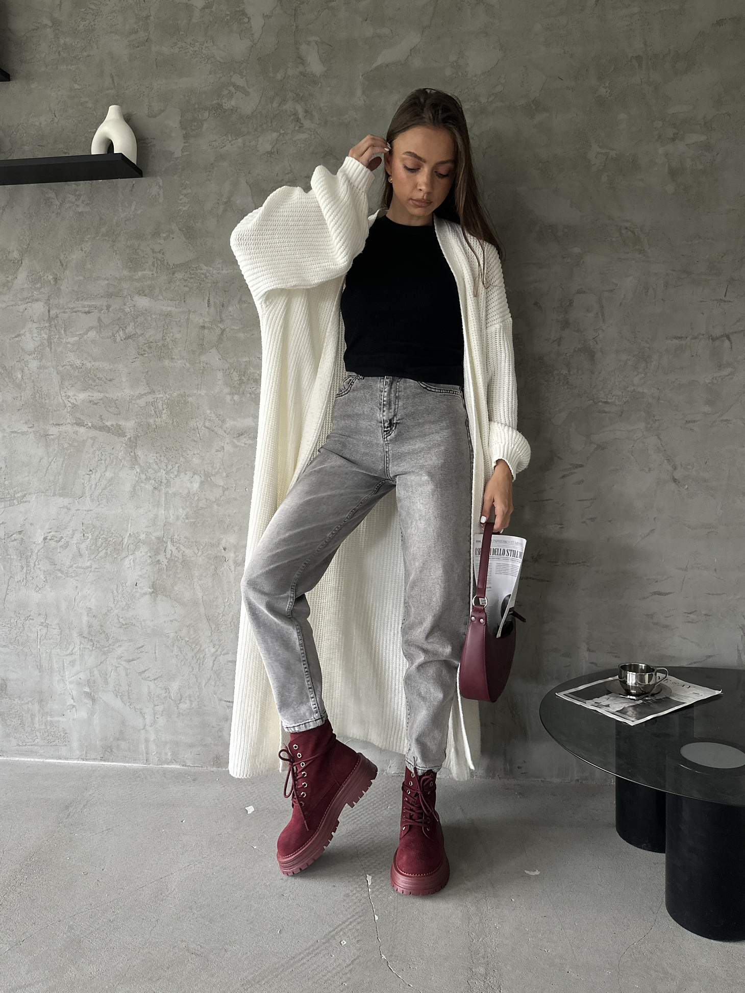 Ботинки женские натуральная замша