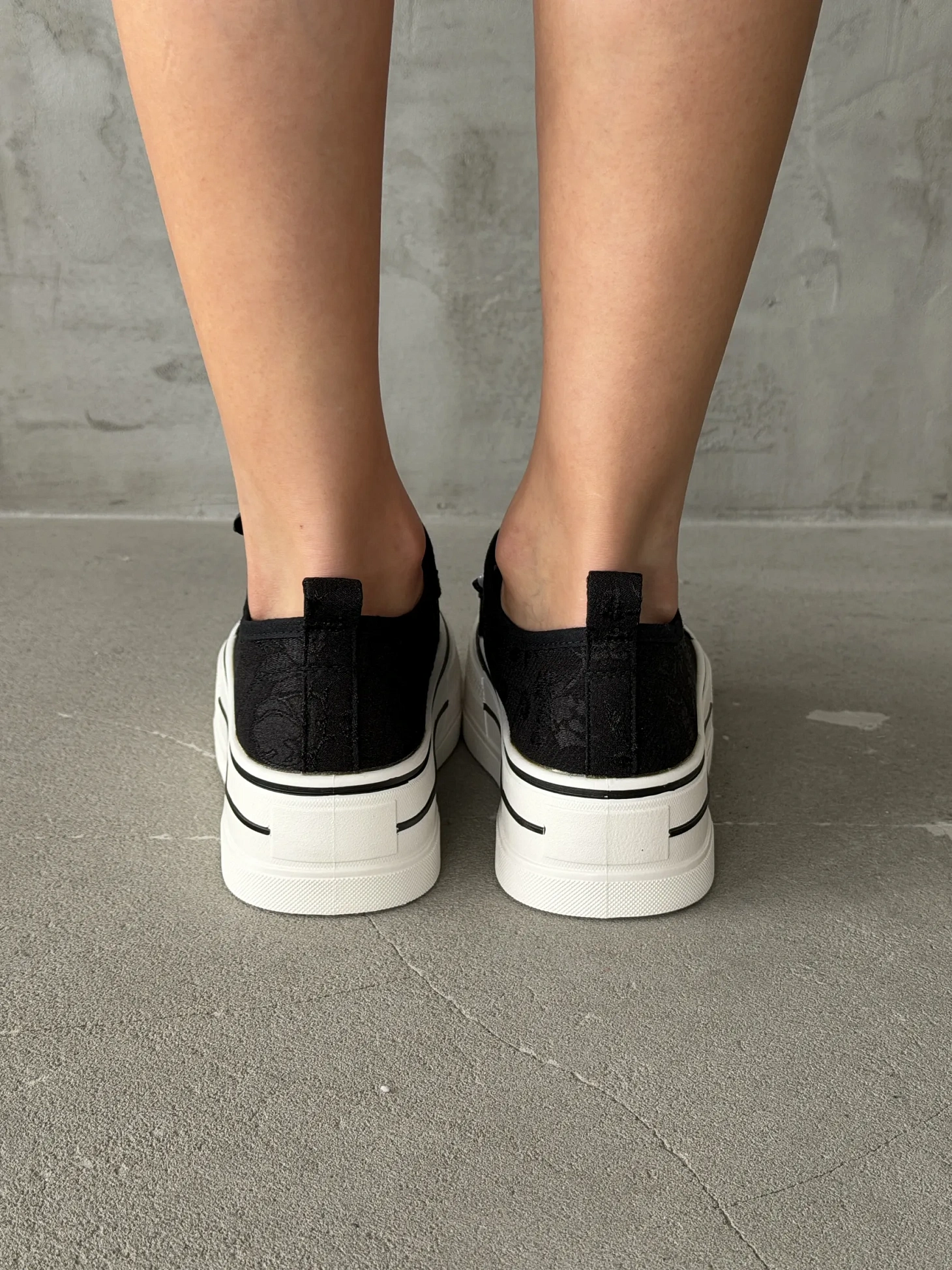 Кеды на платформе белые летние женские текстильные