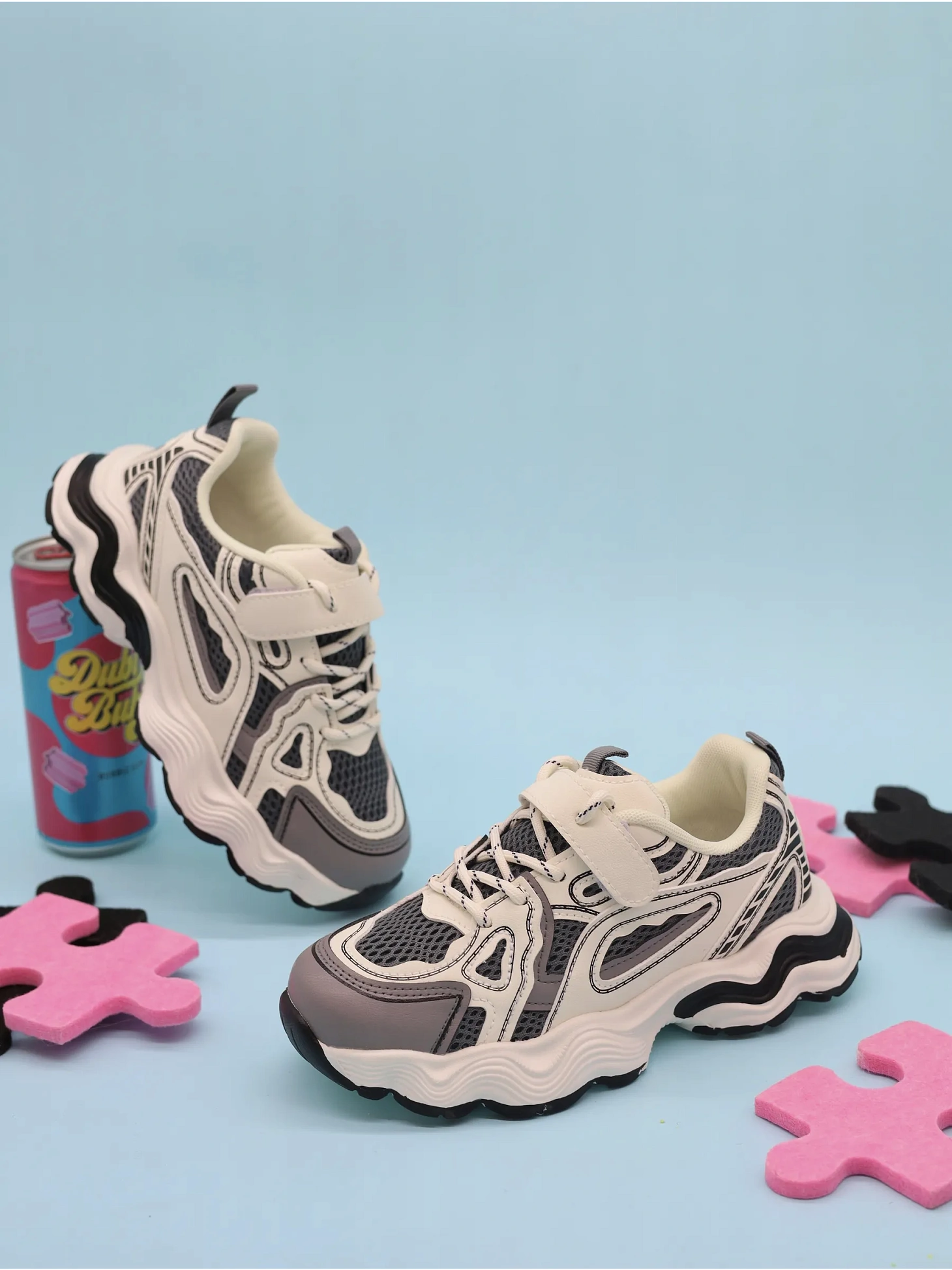 Демисезонные кроссовки детские на платформе