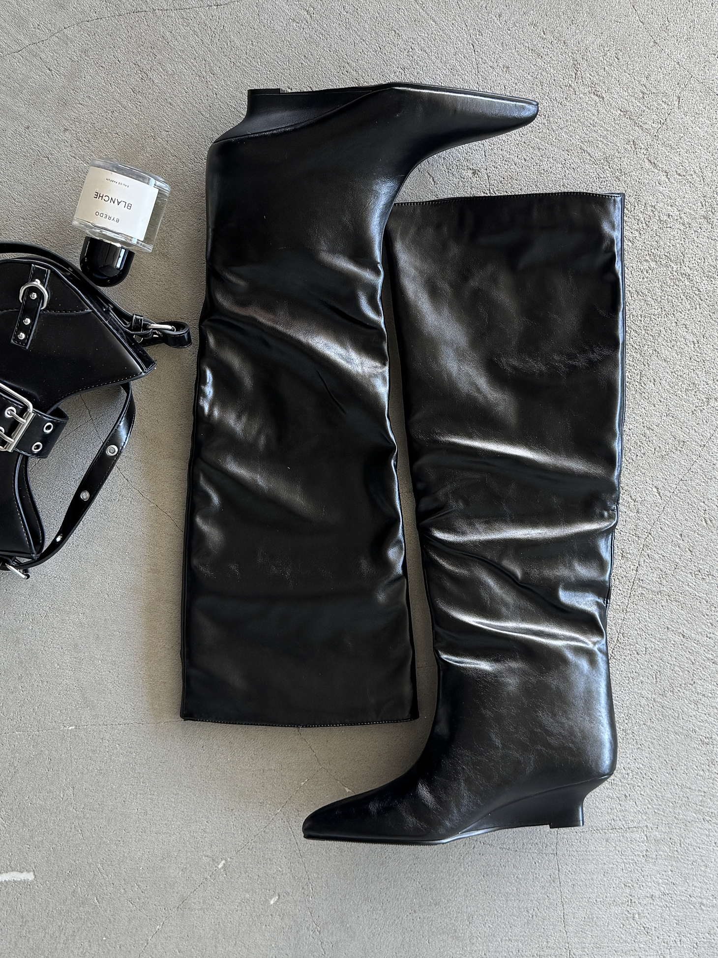 Сапоги женские экокожа