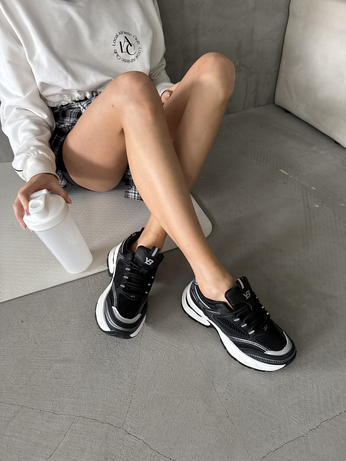 Кроссовки женские текстиль