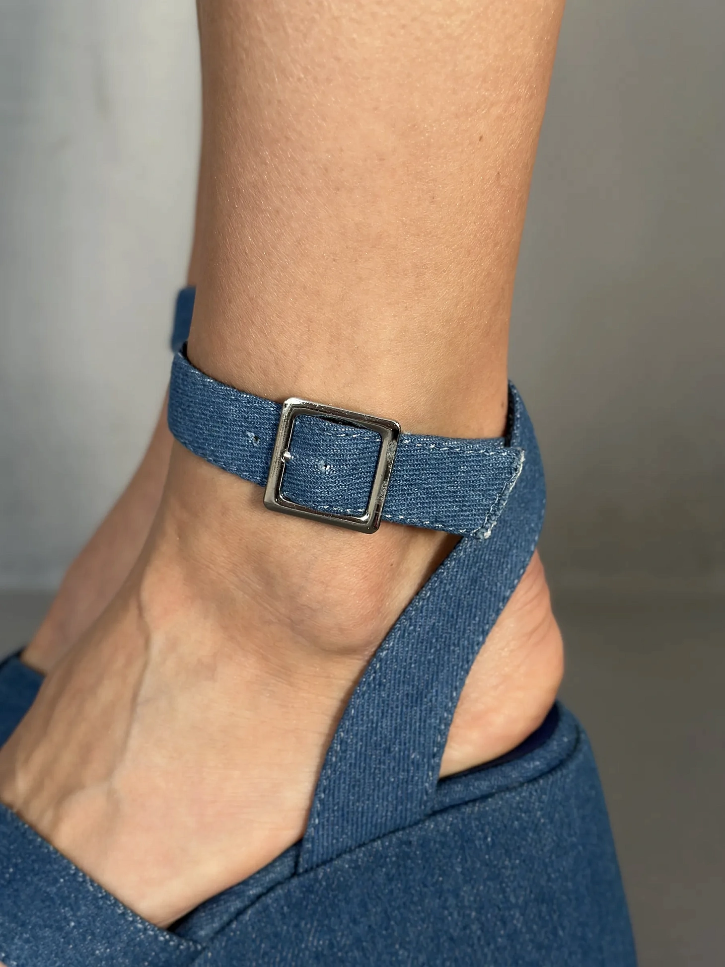 Босоножки женские текстиль