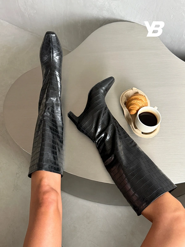 Сапоги женские экокожа